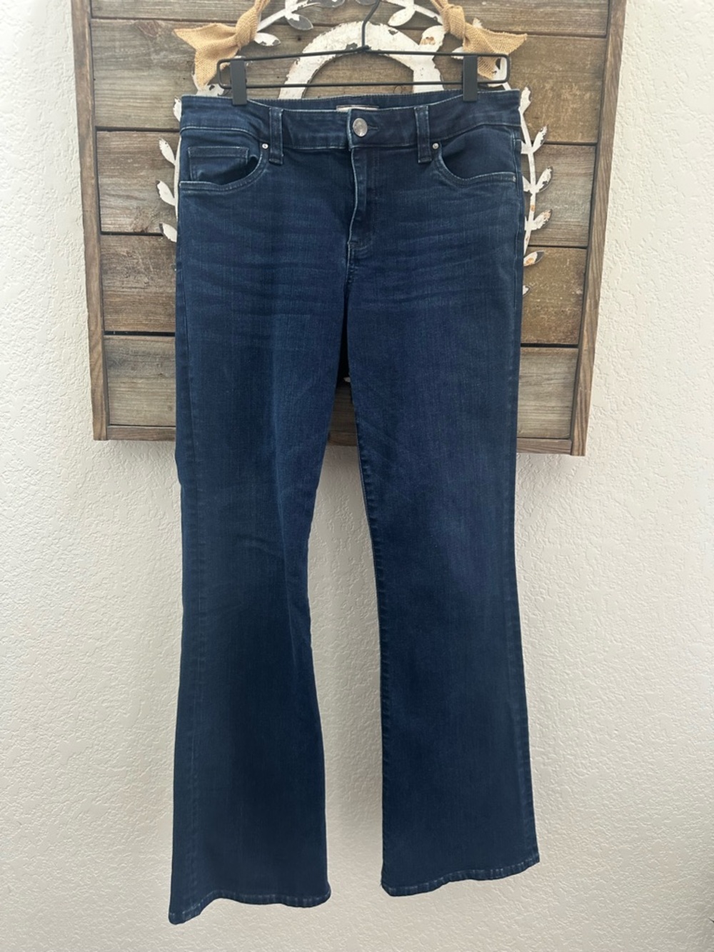 Kut from the Kloth Natalie Women’s‎ Dark Blue Flare Jeans size 10